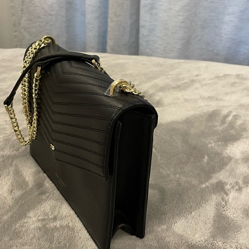 Ted baker black leather purse. Brand new, with a tag. - Picture 3 of 4